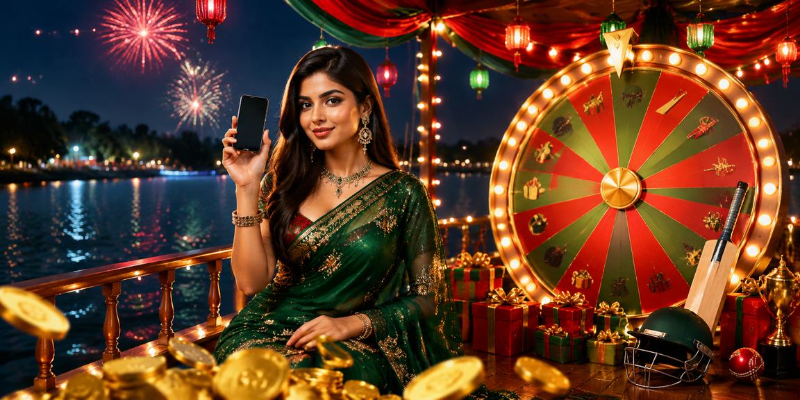 কুমিল্লায় লাল সবুজ থিমে ক্রিকেট বেটিং করছেন খেলোয়াড় 1912 প্ল্যাটফর্মে