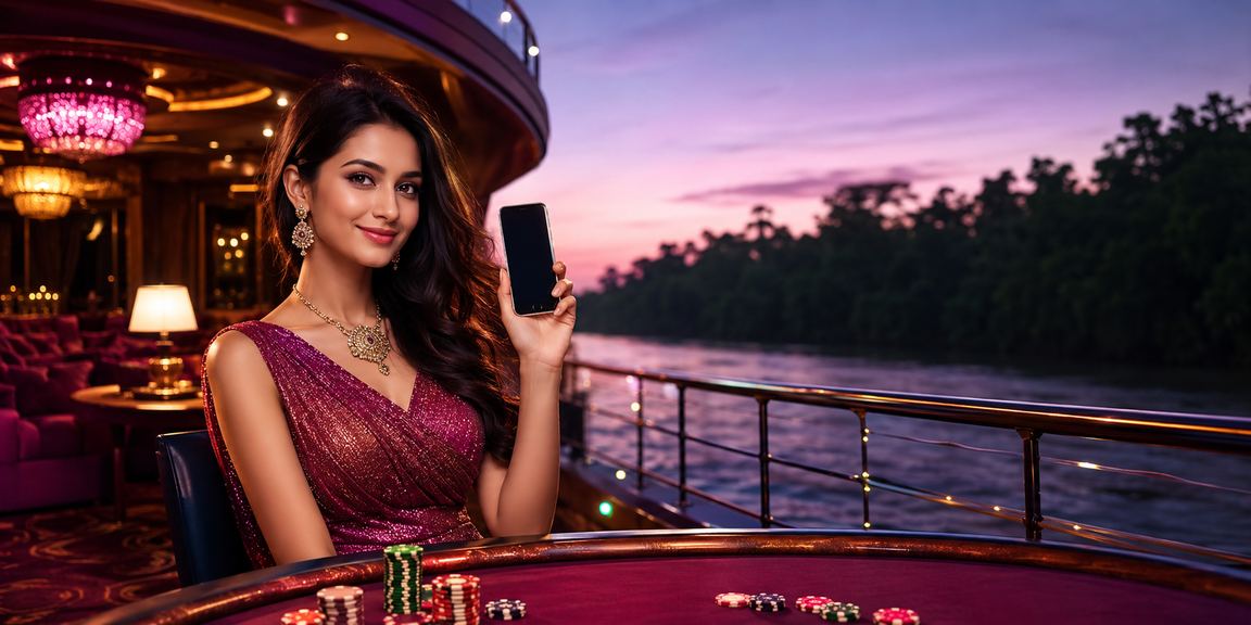 Bangladeshi model making a secure mobile payment in Gazipur